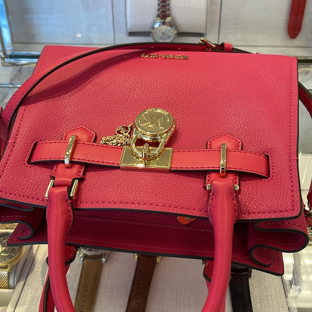 Michael Kors Hamilton Small Satchel Shoulder Crossbody Bag
Electric Pink
NWT - Picture 11 of 16